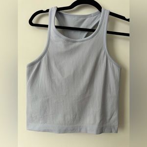 Lululemon Ebb to Street Cropped Racerback Tank Top